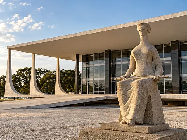 Fachada do Supremo Tribunal Federal em Brasília